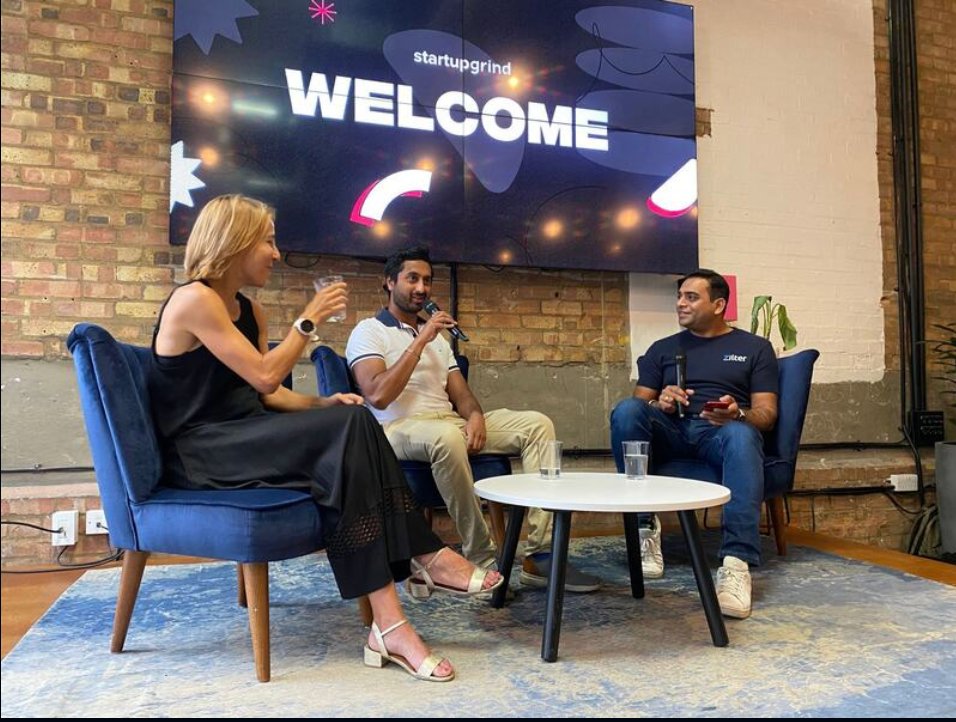 Startup Grind fireside chat panel
