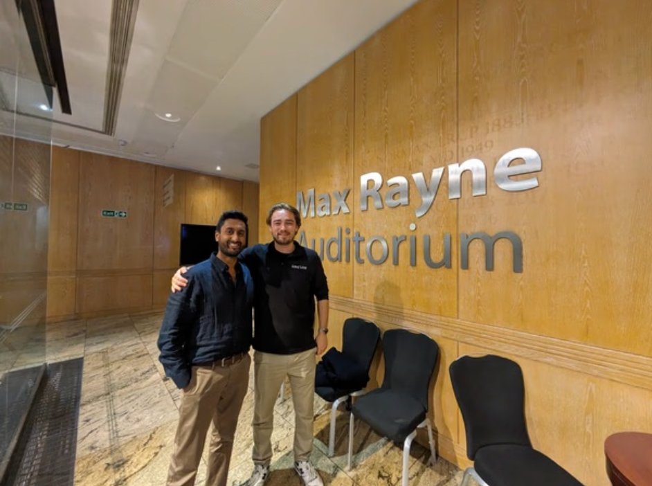 Networking at Max Rayne Auditorium